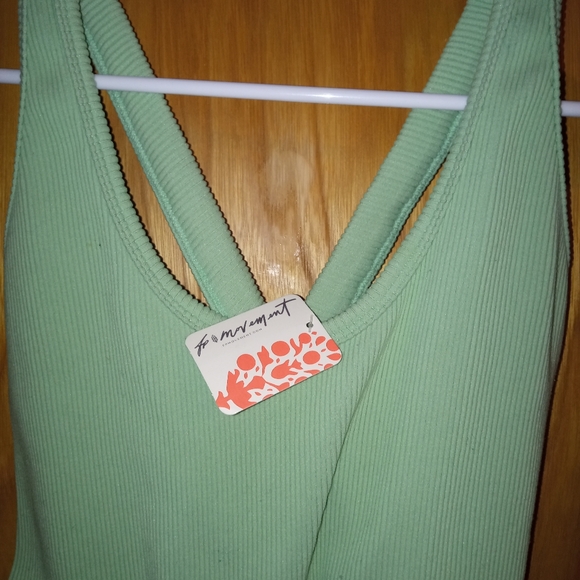 Free People Movement " Free Throw" Onesie Sage Brush Women's size XL- NWT $89 - Picture 5 of 8